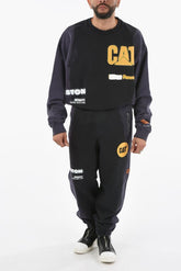 CAT Patch Logo Cotton Sweatpants